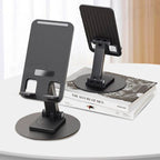 Support Téléphone Réglable Multi-Usage – Maison, Bureau, Cuisine & Voyage