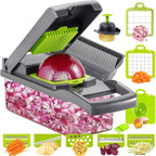 Coupe-Légumes Multifonction 12 Lames – Trancheur & Hachoir de Cuisine
