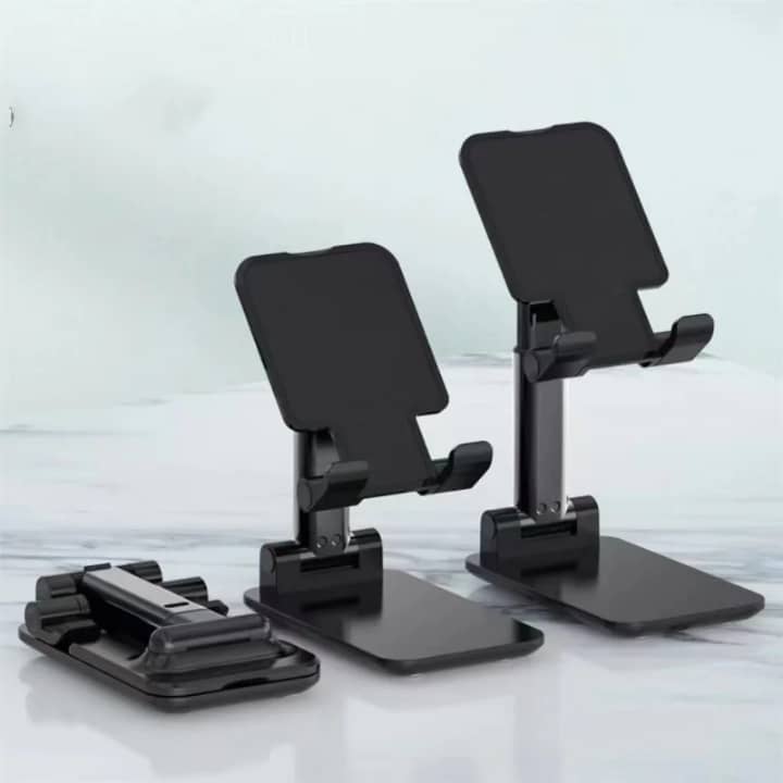 Support Téléphone Réglable Multi-Usage – Maison, Bureau, Cuisine & Voyage