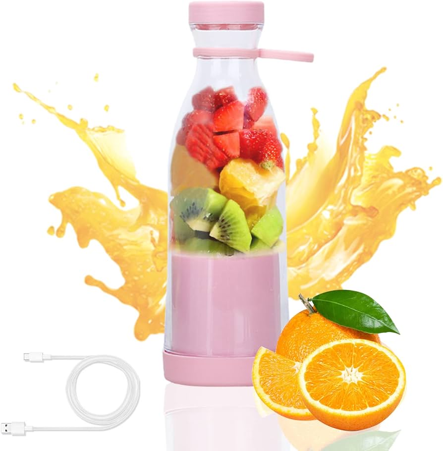 Mixeur Portable Rechargeable USB – Smoothies Frais Partout