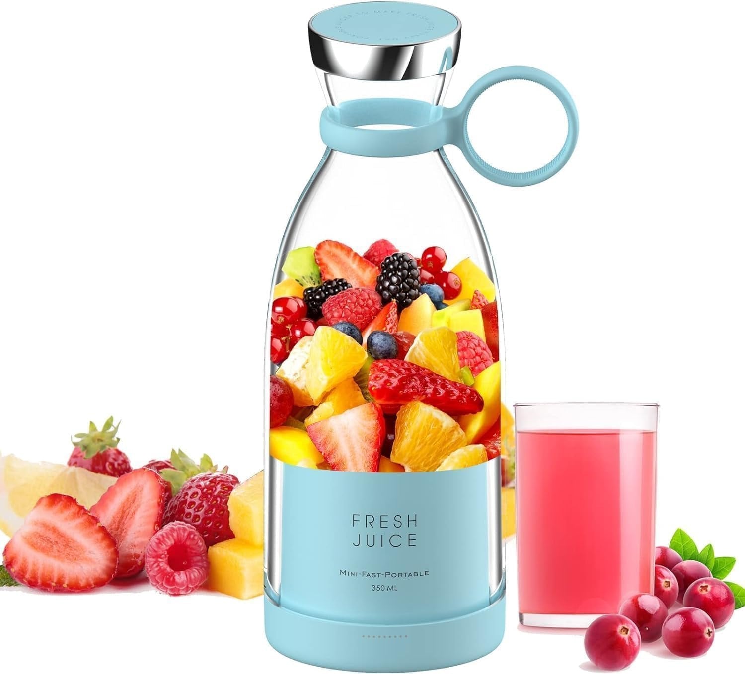 Mixeur Portable Rechargeable USB – Smoothies Frais Partout