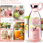 Mixeur Portable Rechargeable USB – Smoothies Frais Partout
