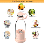 Mixeur Portable Rechargeable USB – Smoothies Frais Partout