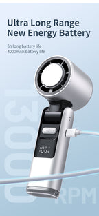 Mini Ventilateur Portable Rechargeable – Refroidissement Instantané