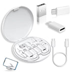 Kit Chargeur USB-C 6-en-1 – Câbles & Adaptateurs de Voyage