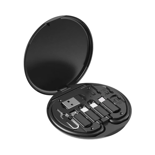 Kit Chargeur USB-C 6-en-1 – Câbles & Adaptateurs de Voyage