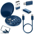 Kit Chargeur USB-C 6-en-1 – Câbles & Adaptateurs de Voyage