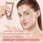 Masque de nuit au collagène – Hydratation et soin du visage