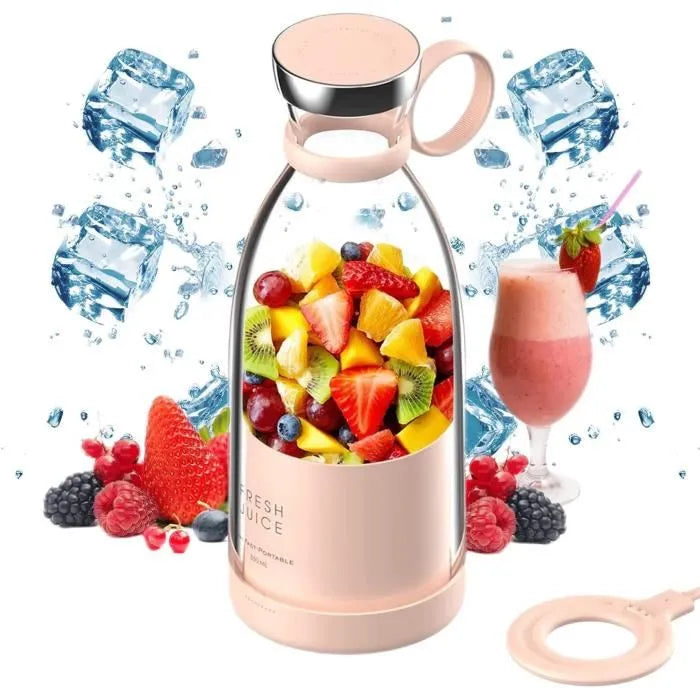 Mixeur Portable Rechargeable USB – Smoothies Frais Partout