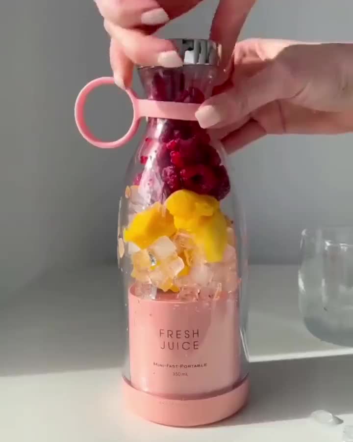 Mixeur Portable Rechargeable USB – Smoothies Frais Partout